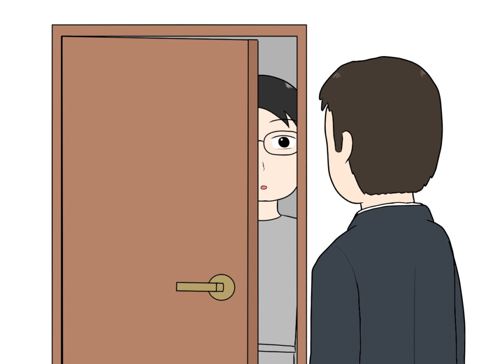 ひきこもり訪問