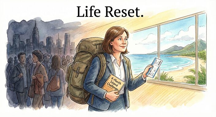 人生をリセットするのイラスト図
