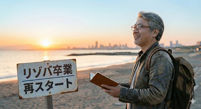 リゾバを終えて帰宅するおっさん