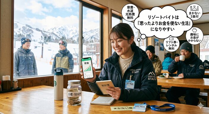 「思ったよりお金を使わない生活」になりやすい、のバナー画像